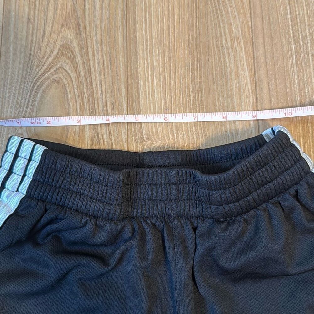 Adidas boys classic black and white‎ athletic shorts size medium (10-12) - Picture 4 of 7